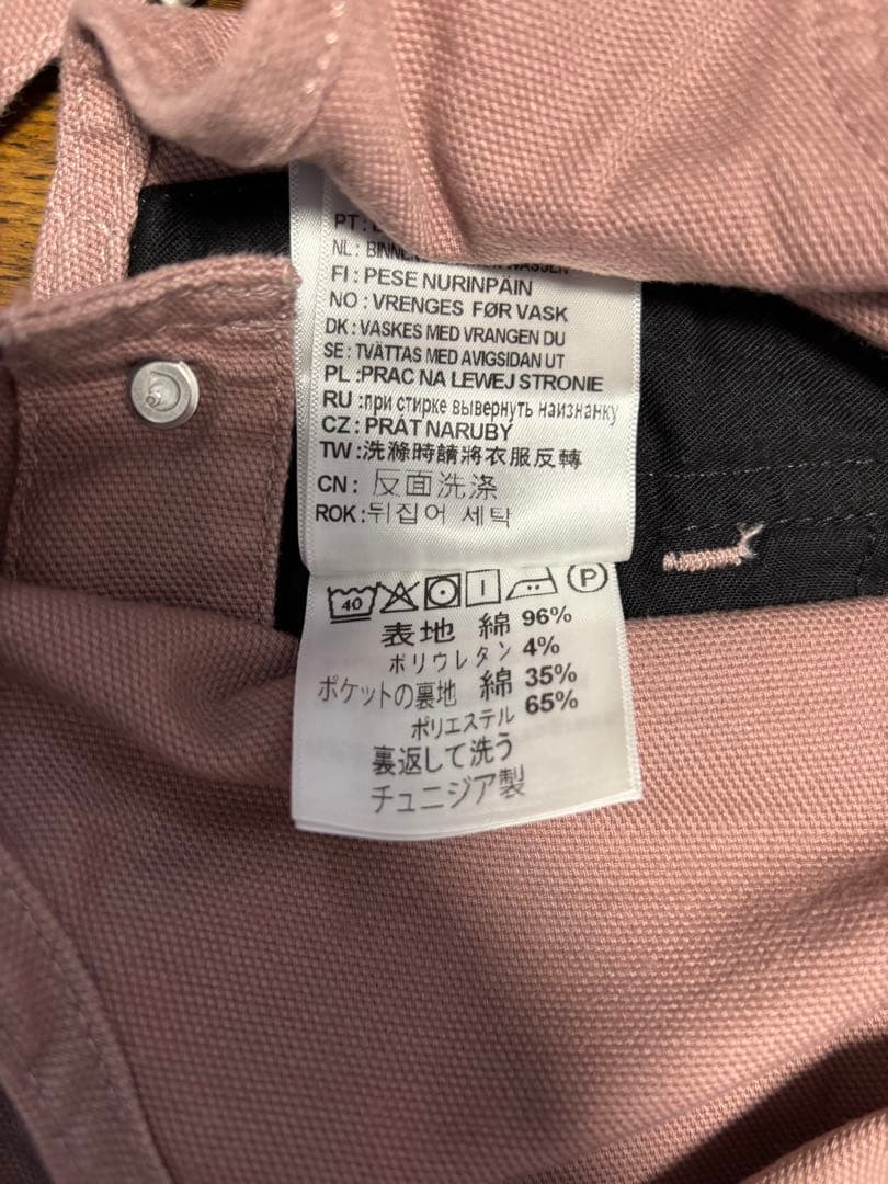 Carhartt カーハート ピンク サロペット オーバーオール