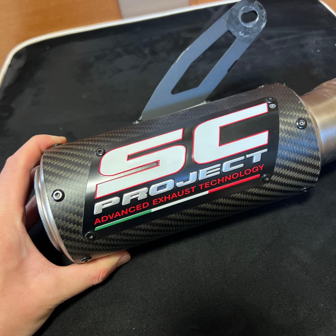M1000R SC PROJECT CR-Tカーボンスリップオンマフラー