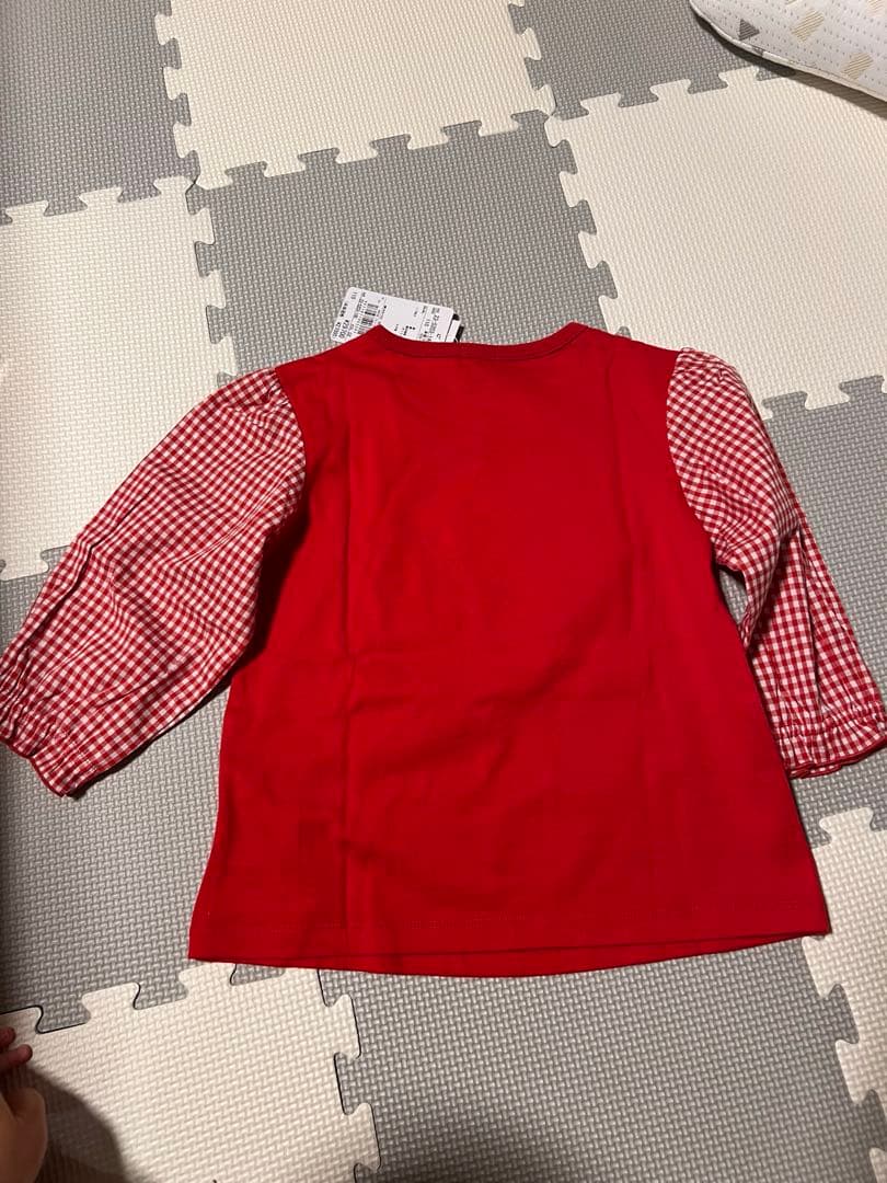 ミキハウス　チエコサク　8分袖Ｔシャツ