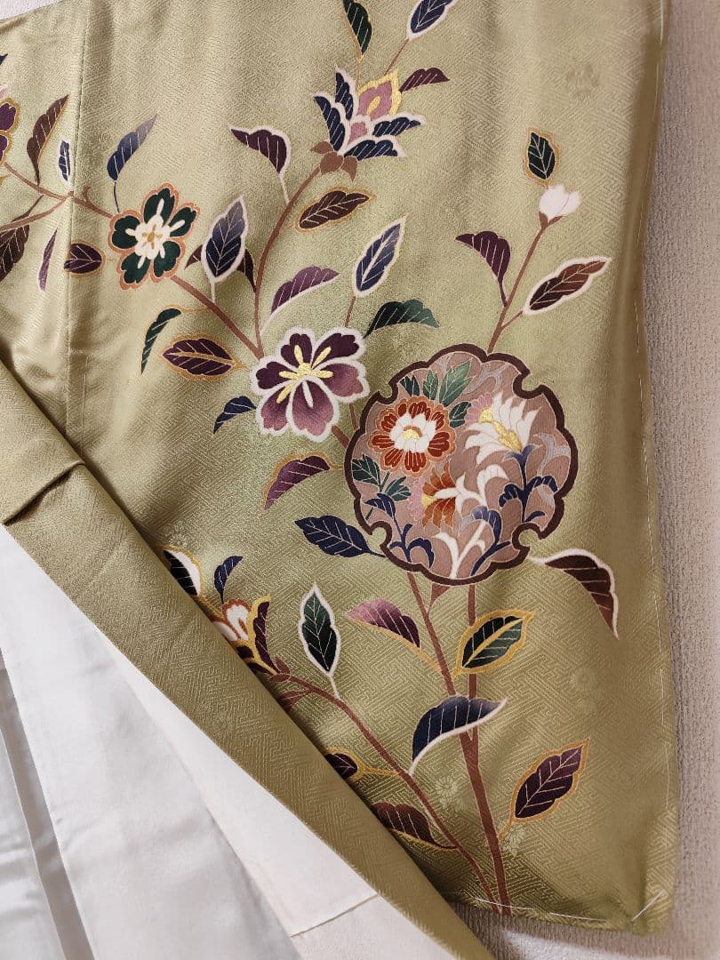 ❰6524❱ フルセット　訪問着 作家　袋帯　帯締め　帯揚げ　正絹　着物