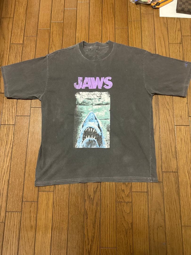 自*m様 90s当時物 ベルベルジン購入 JAWS 映画Tシャツ 激レア