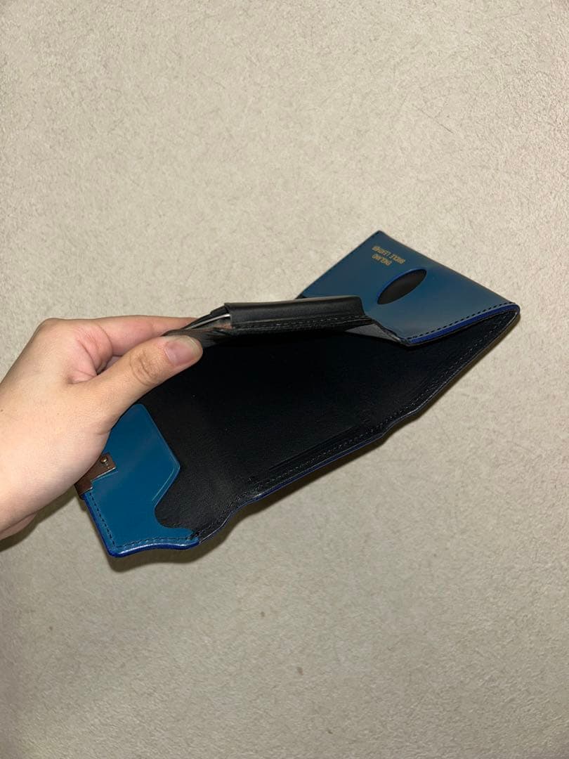 ※チキンさん専用※【池之端銀革店】Dual UK ブライドルコンパクトウォレット