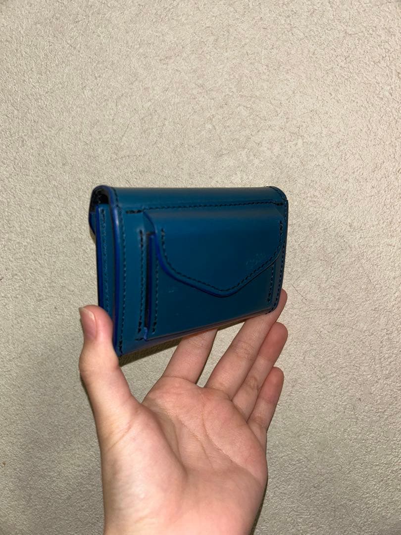 ※チキンさん専用※【池之端銀革店】Dual UK ブライドルコンパクトウォレット