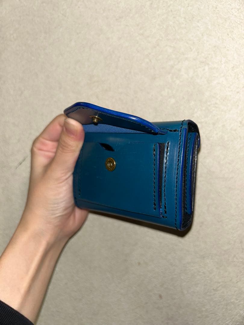 ※チキンさん専用※【池之端銀革店】Dual UK ブライドルコンパクトウォレット