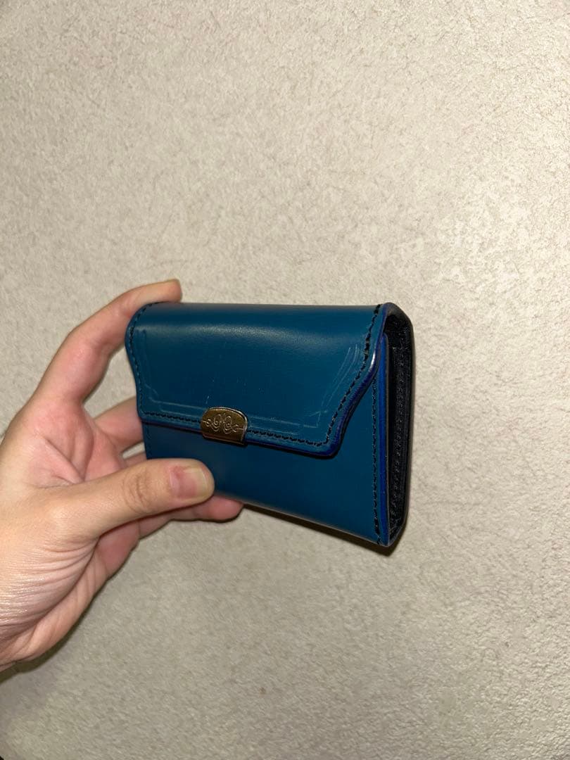 ※チキンさん専用※【池之端銀革店】Dual UK ブライドルコンパクトウォレット