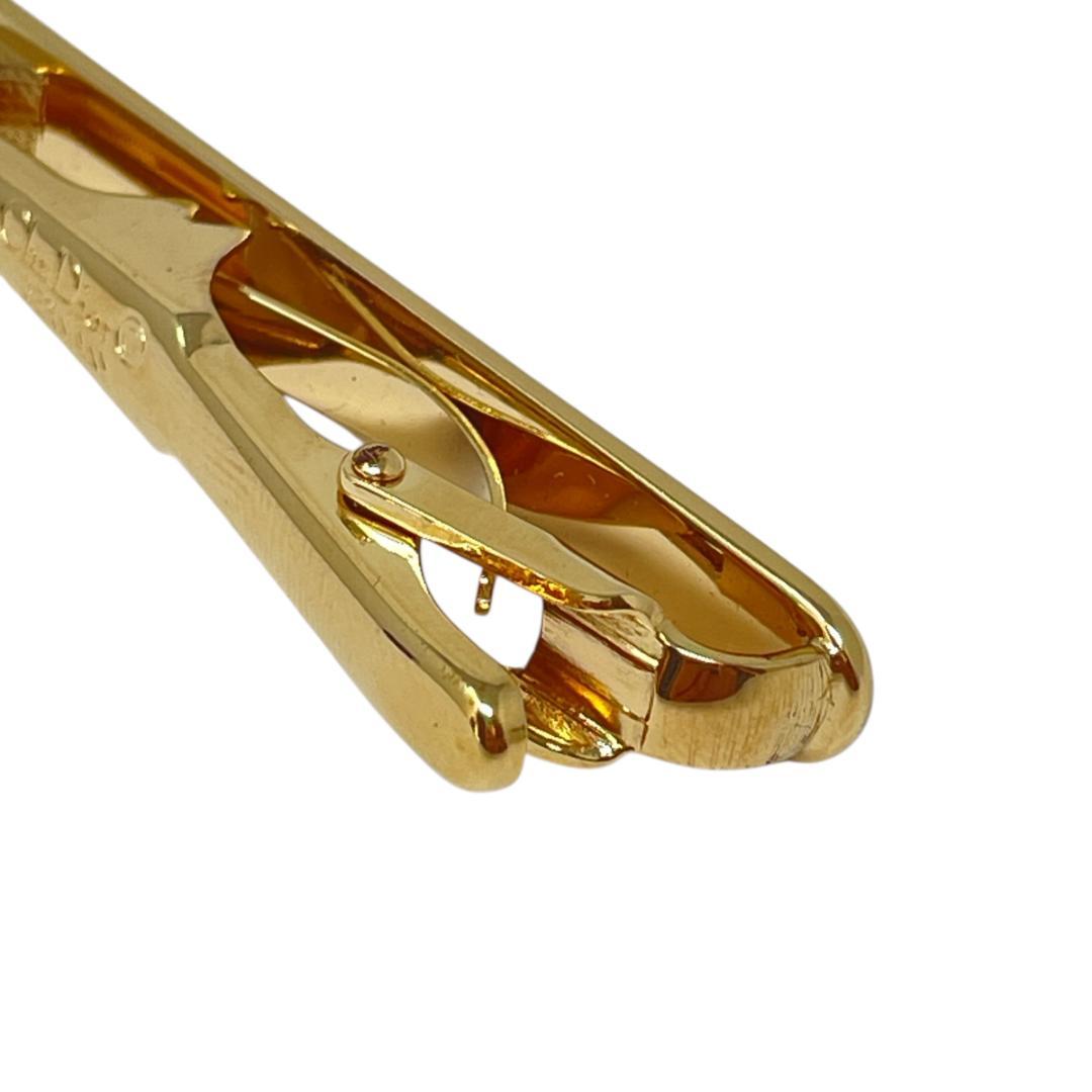 美品 箱付 80s ディオール ネクタイピン カフス ドイツ刻印 ゴールド