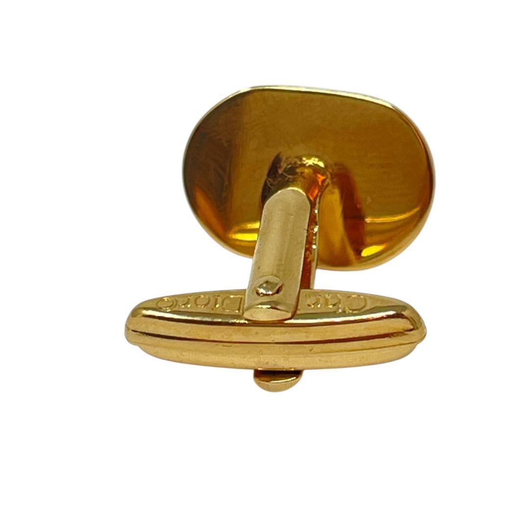 美品 箱付 80s ディオール ネクタイピン カフス ドイツ刻印 ゴールド