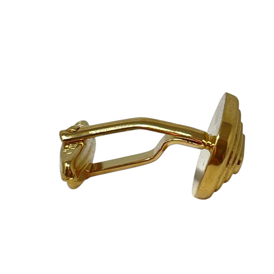 美品 箱付 80s ディオール ネクタイピン カフス ドイツ刻印 ゴールド