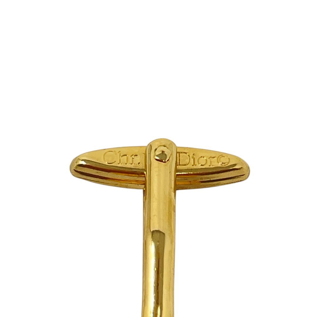 美品 箱付 80s ディオール ネクタイピン カフス ドイツ刻印 ゴールド