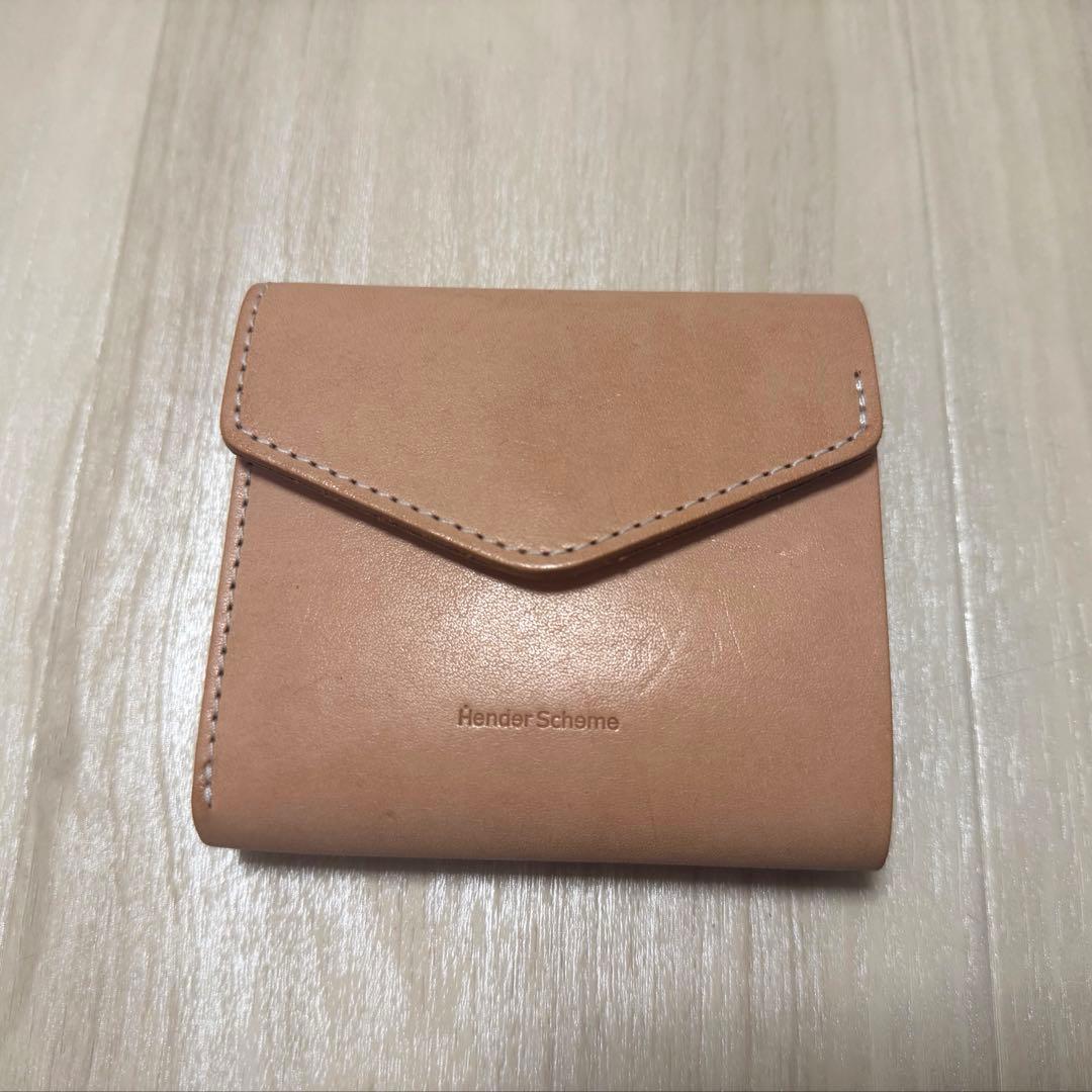 エンダースキーマ　ナチュラル　二つ折り財布