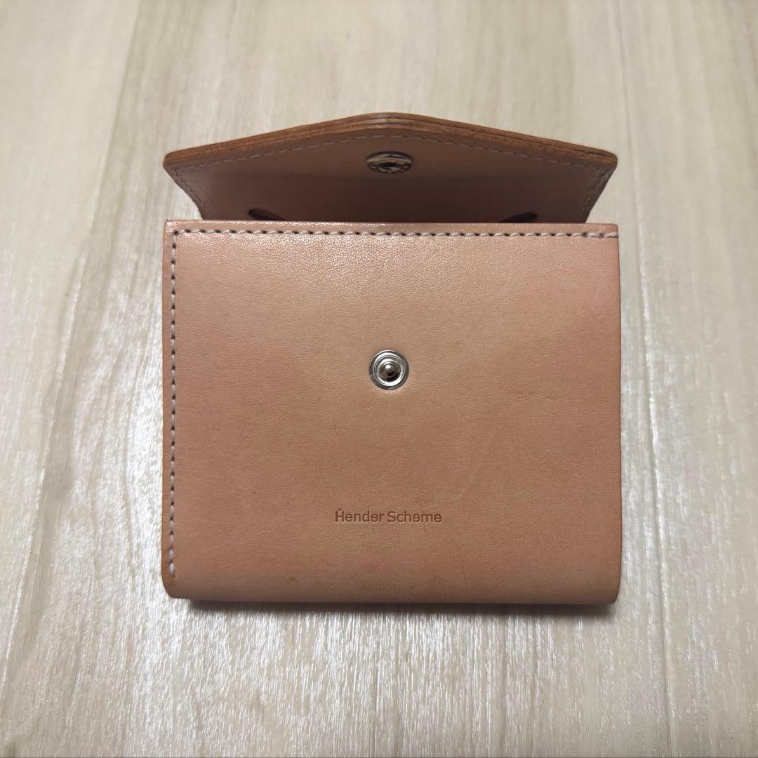 エンダースキーマ　ナチュラル　二つ折り財布