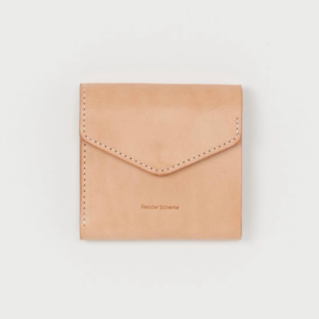 エンダースキーマ　ナチュラル　二つ折り財布