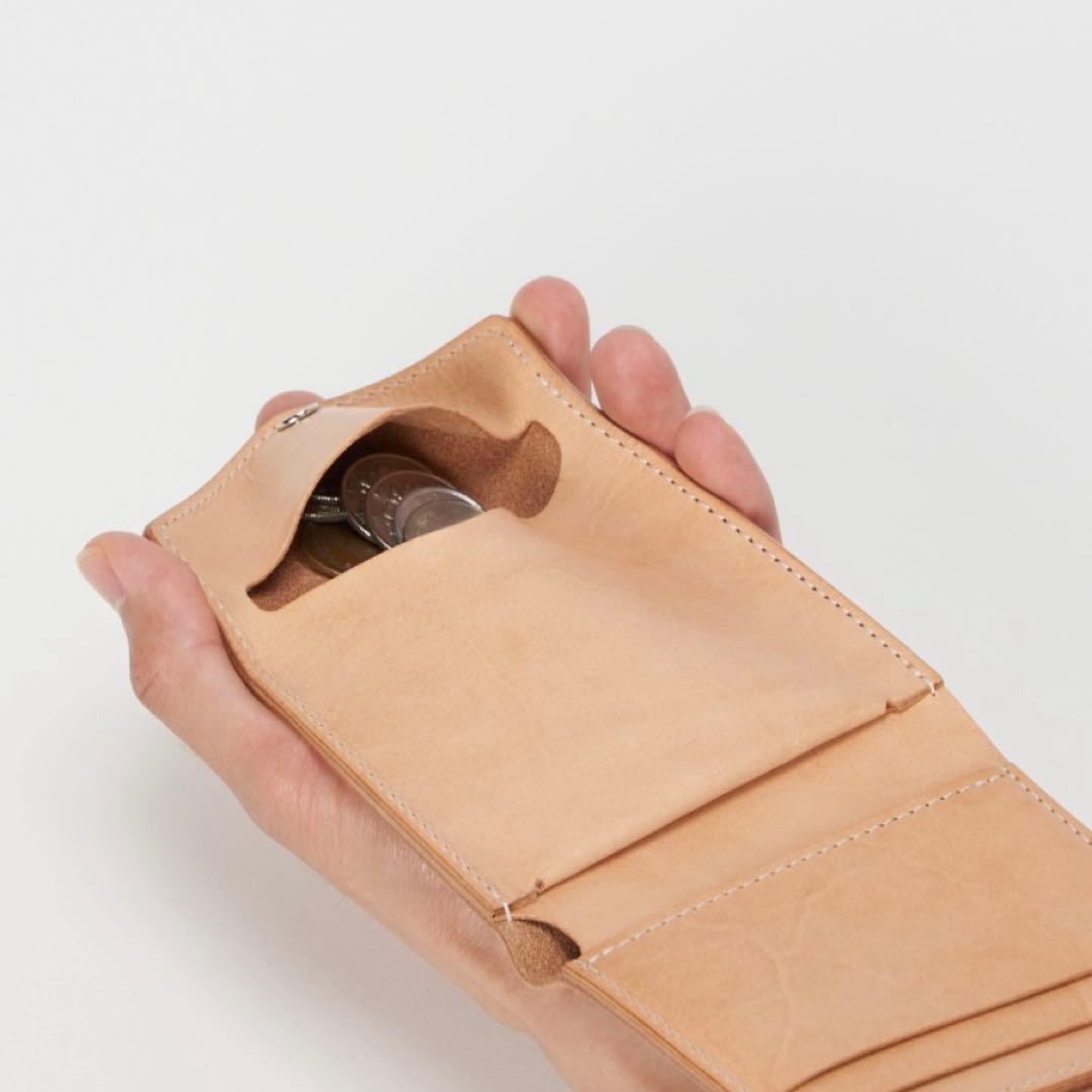 エンダースキーマ　ナチュラル　二つ折り財布