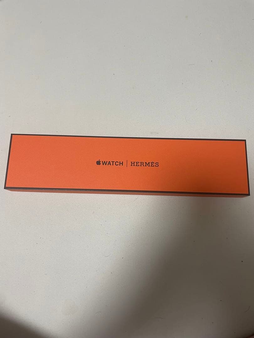 新品未使用 Apple Watch HERMESエルメス レザーベルト ネイビー