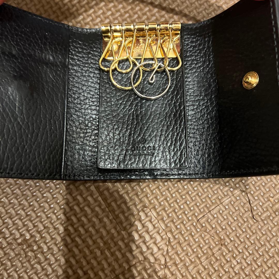 Y*様 GUCCIダブルG バイカラー キーケース