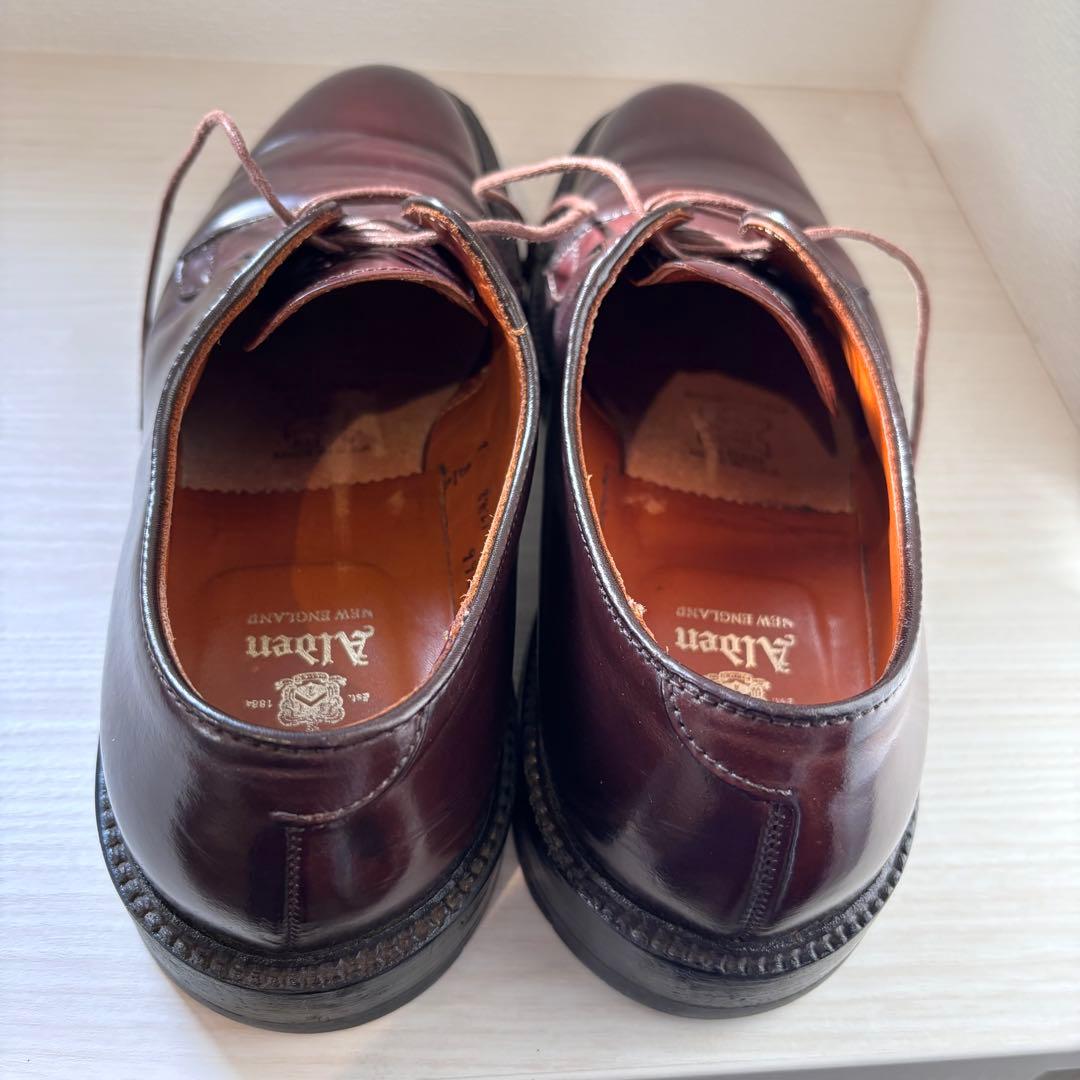 [美品]Alden 990 #8 us8d バーガンディ