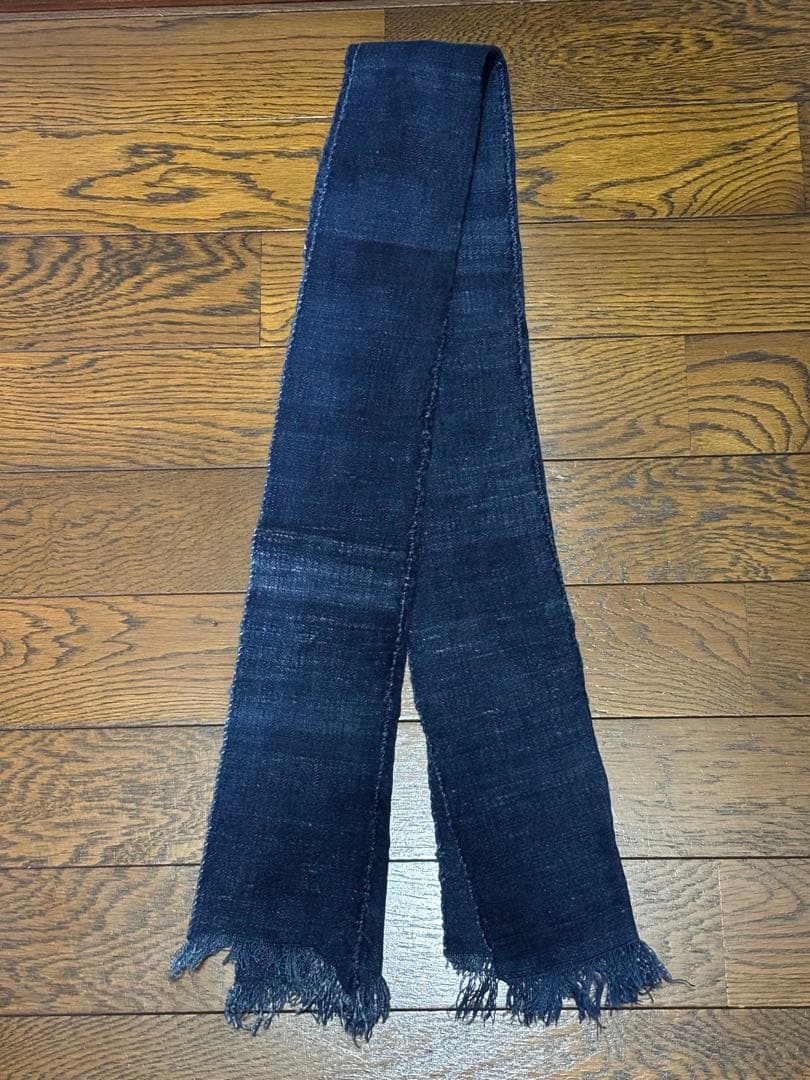 【美品】ジュディーオーガー/J.AUGUR /ヴィンテージデニム生地/マフラー