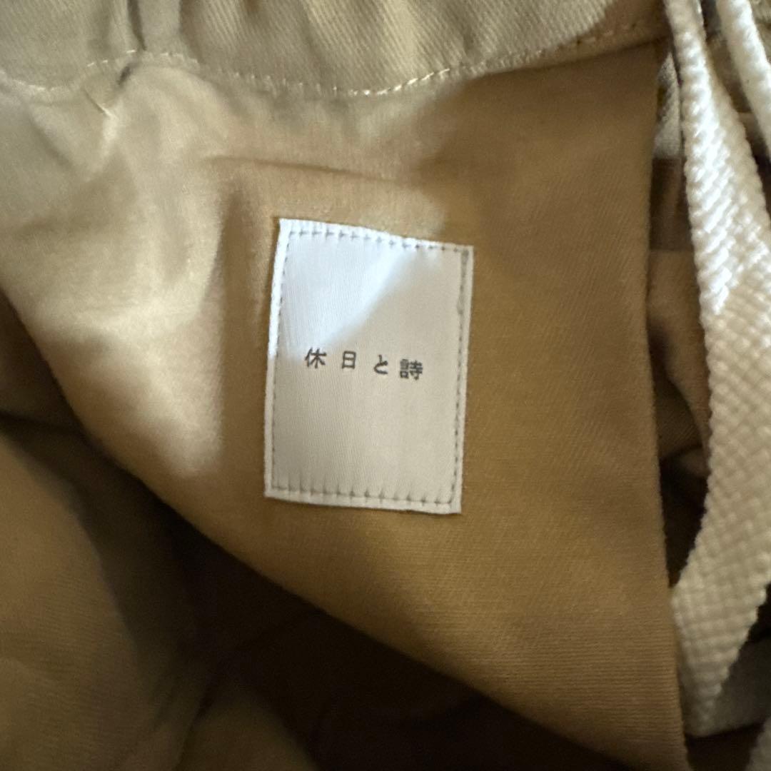 新品☆tandey 休日と詩 ニューギャザーパンツ 秋冬☆アンクルパンツ