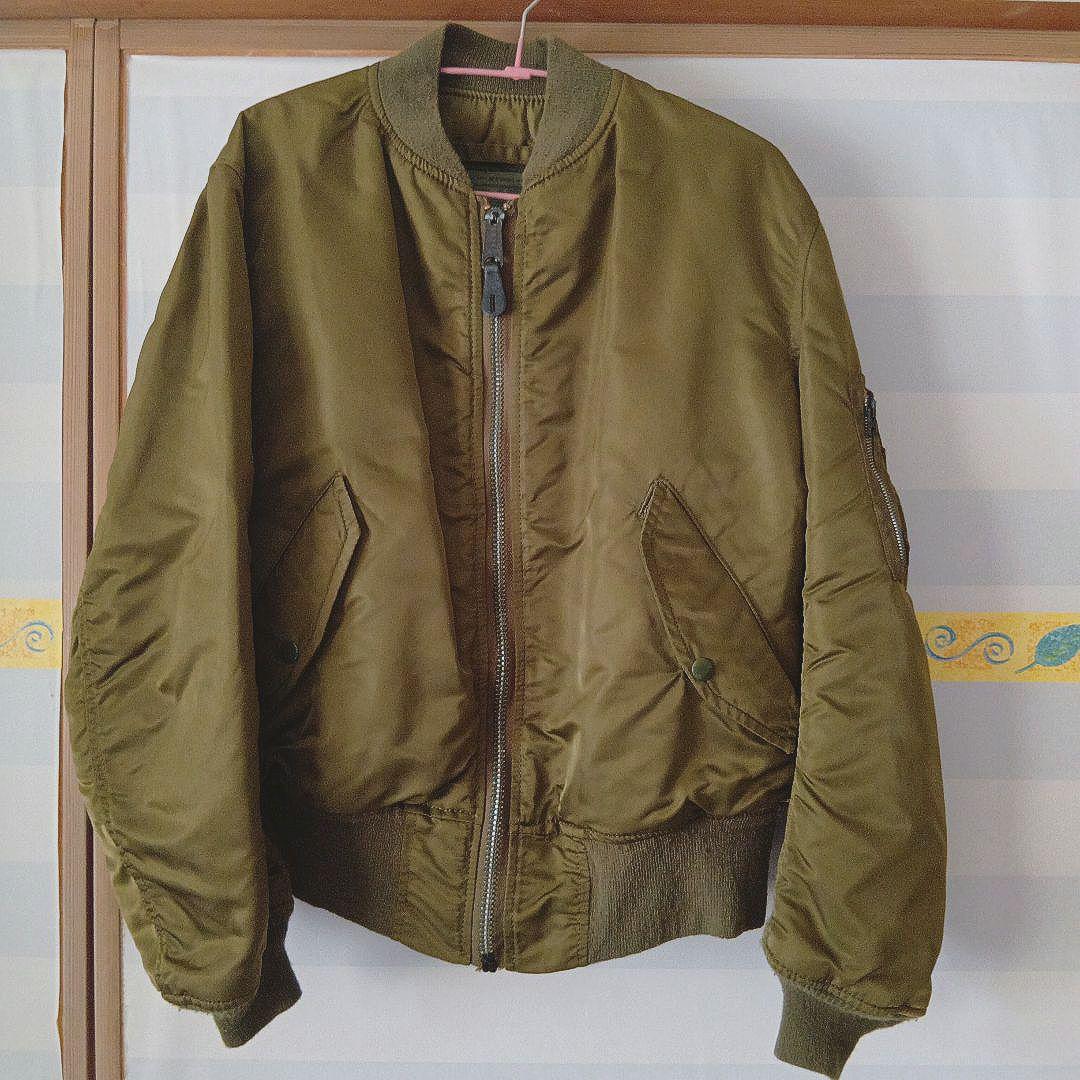 ALPHA MA1☆フライトジャケット メンズ USA製