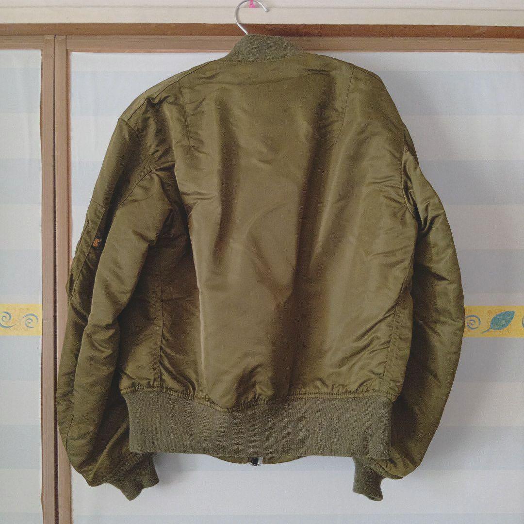 ALPHA MA1☆フライトジャケット メンズ USA製