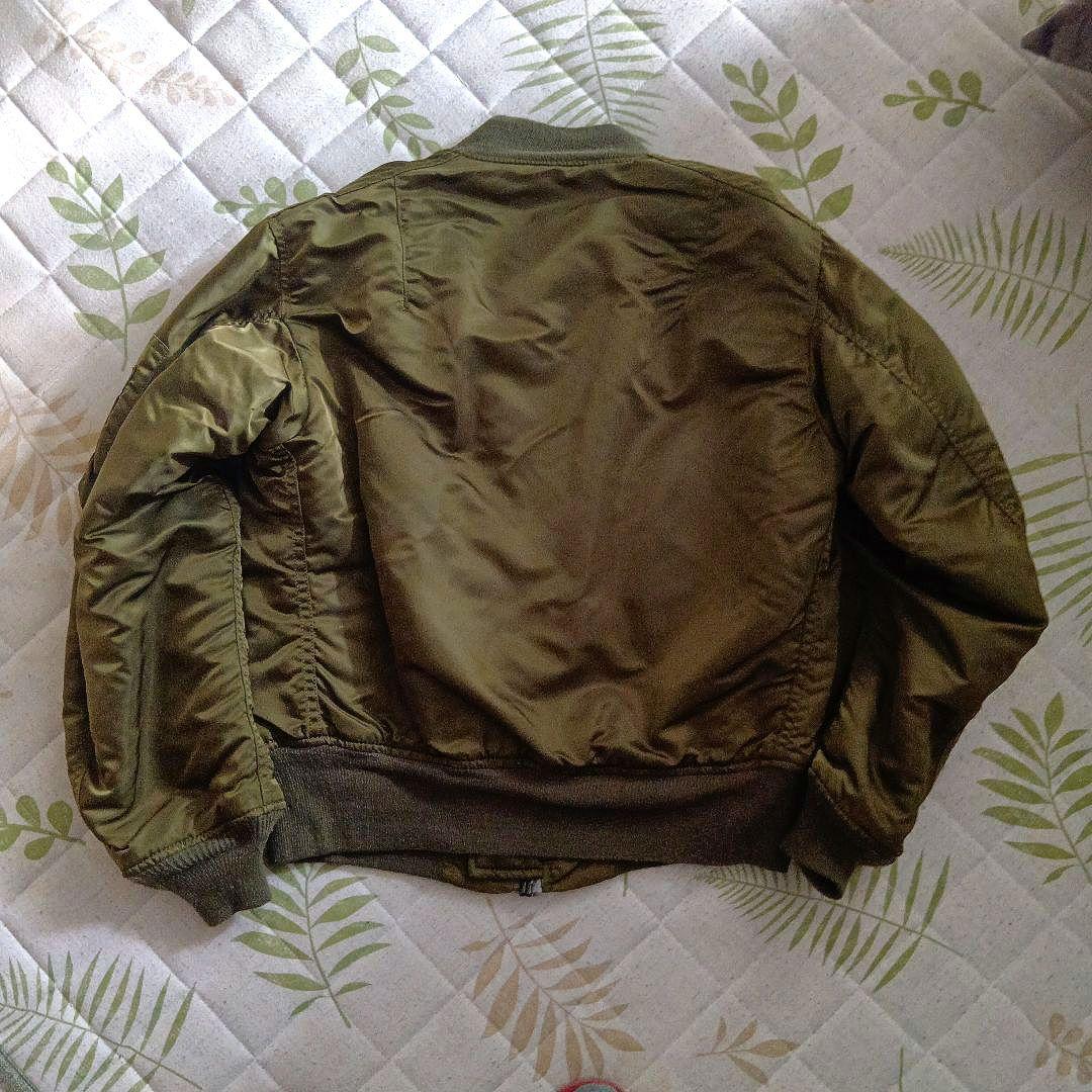 ALPHA MA1☆フライトジャケット メンズ USA製