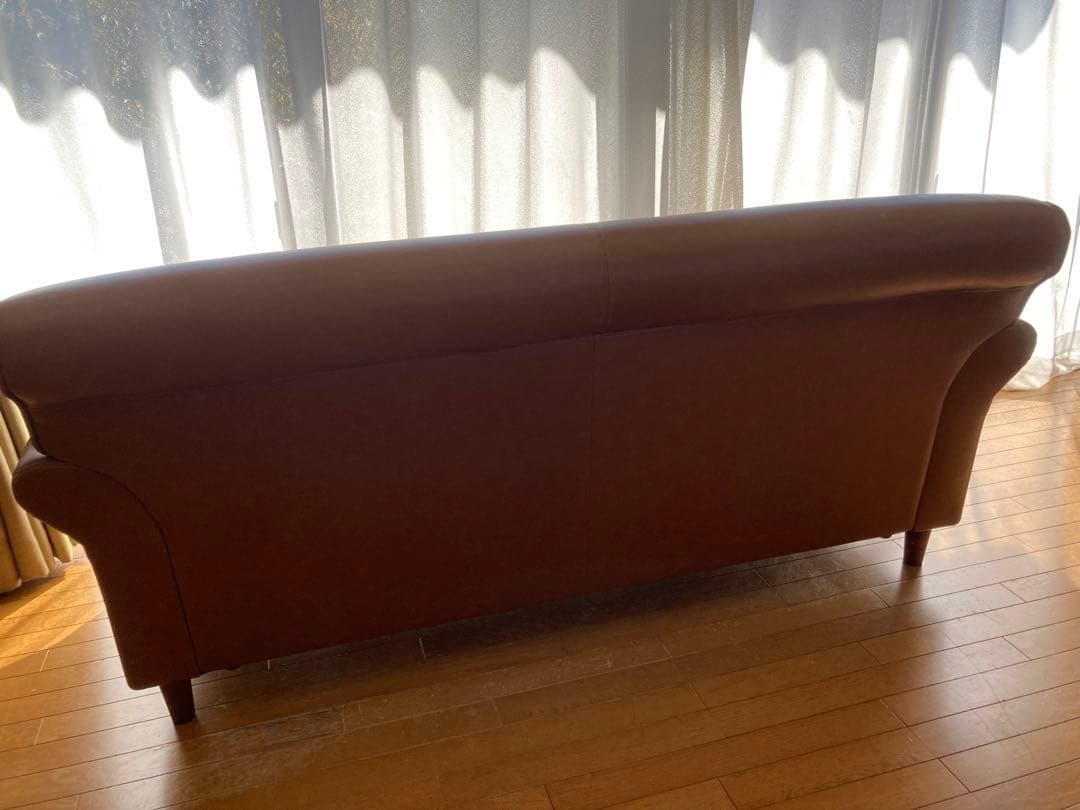 ヴィンテージ風3人掛けソファ