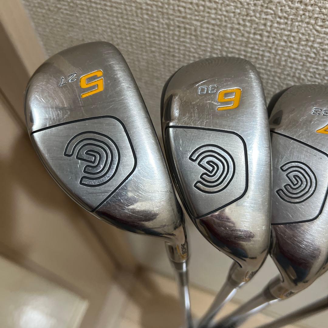 クリーブランド Hi BORE 5-PW ６本 オリジナルスチールS