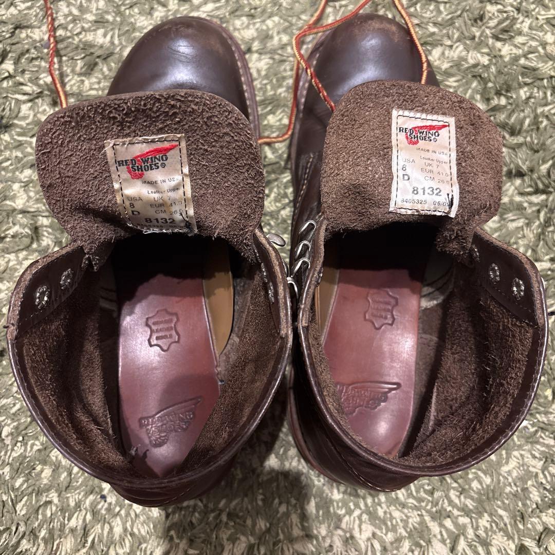 REDWING 8132 8 D USA レッドウイング
