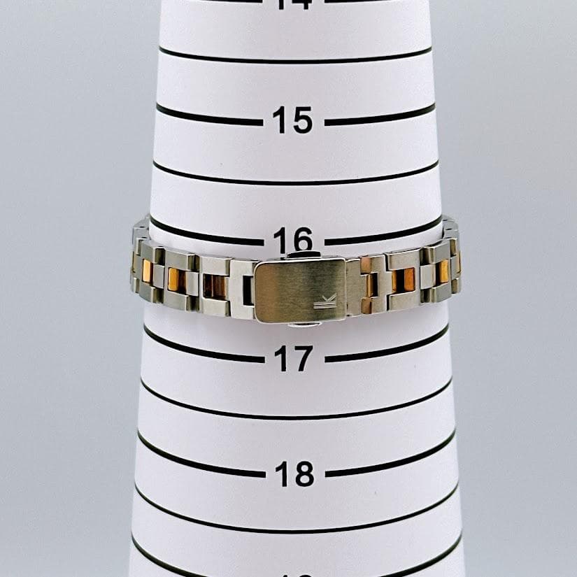 美品 セイコー ルキア ソーラー電波 レディース腕時計 ピンク文字盤 トノー型