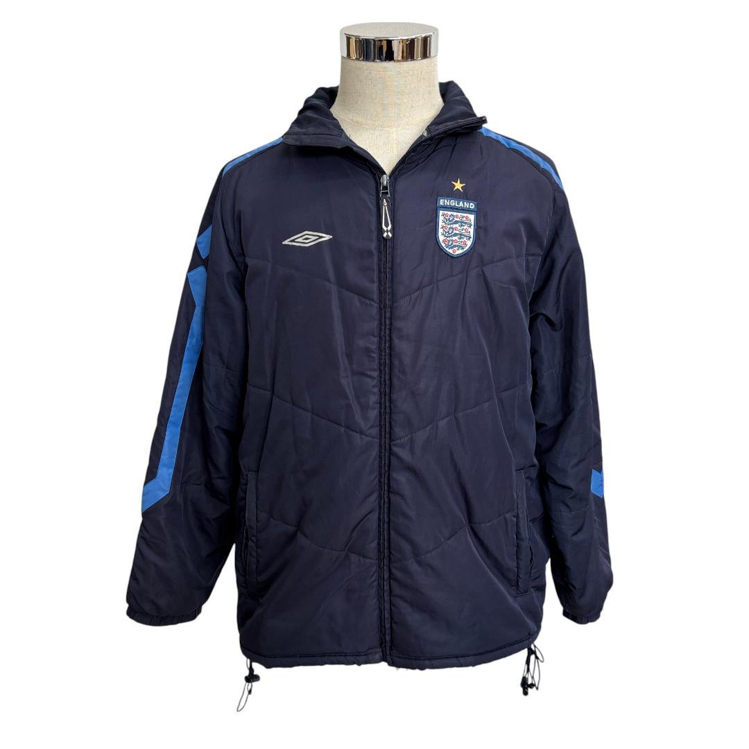 UMBRO アンブロ ネイビー 長袖 ウィンドブレーカーM