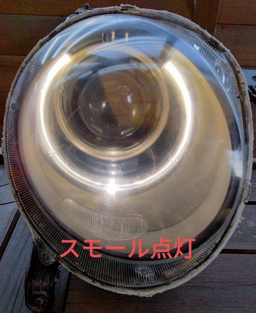 ★N-ONE ヘッドライトワンオフ加工★　送料込み　限定1点物　取付け部破損無し