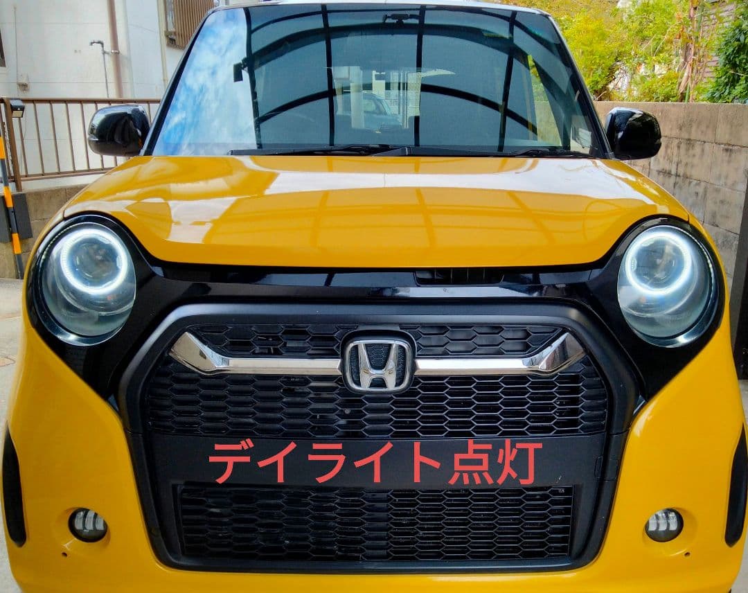★N-ONE ヘッドライトワンオフ加工★　送料込み　限定1点物　取付け部破損無し