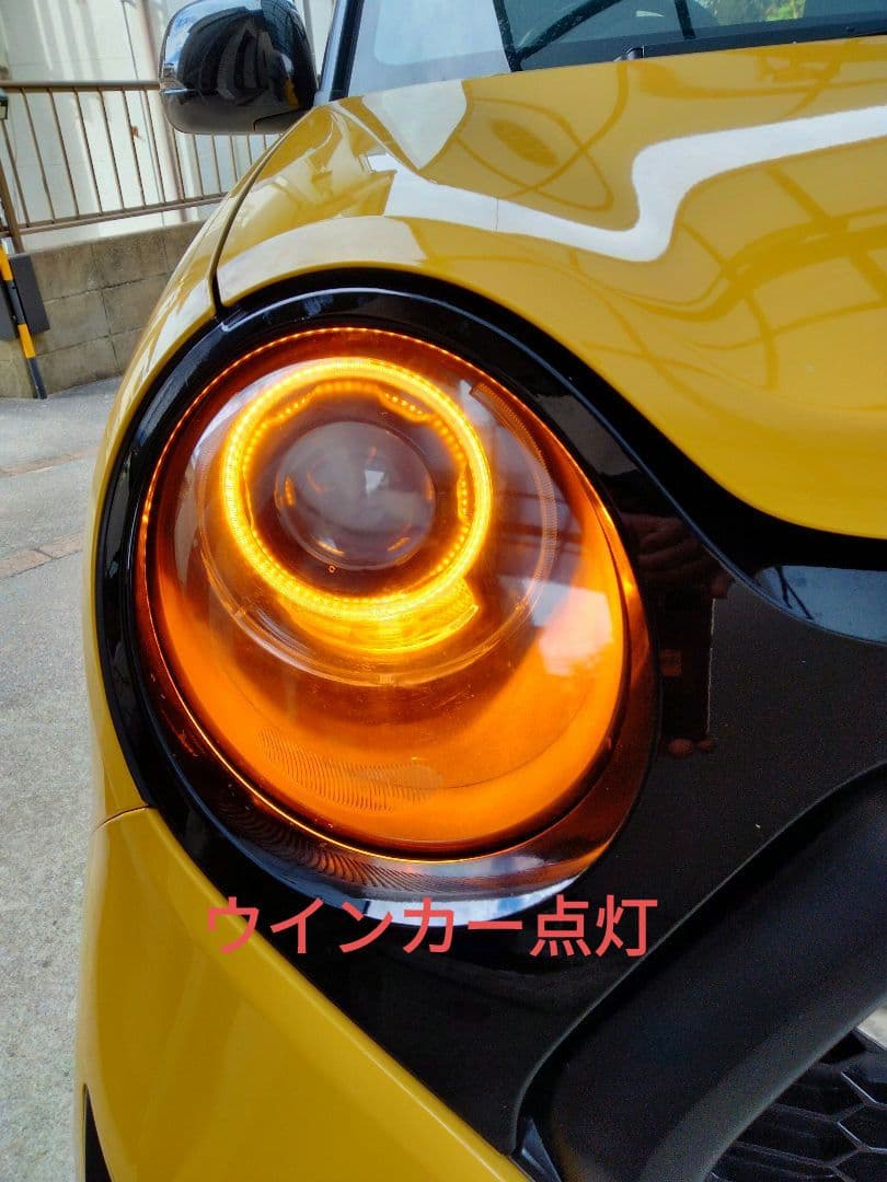 ★N-ONE ヘッドライトワンオフ加工★　送料込み　限定1点物　取付け部破損無し