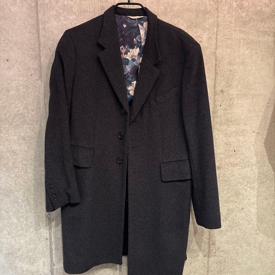 Paul Smith チェスターコート ネイビーグレー