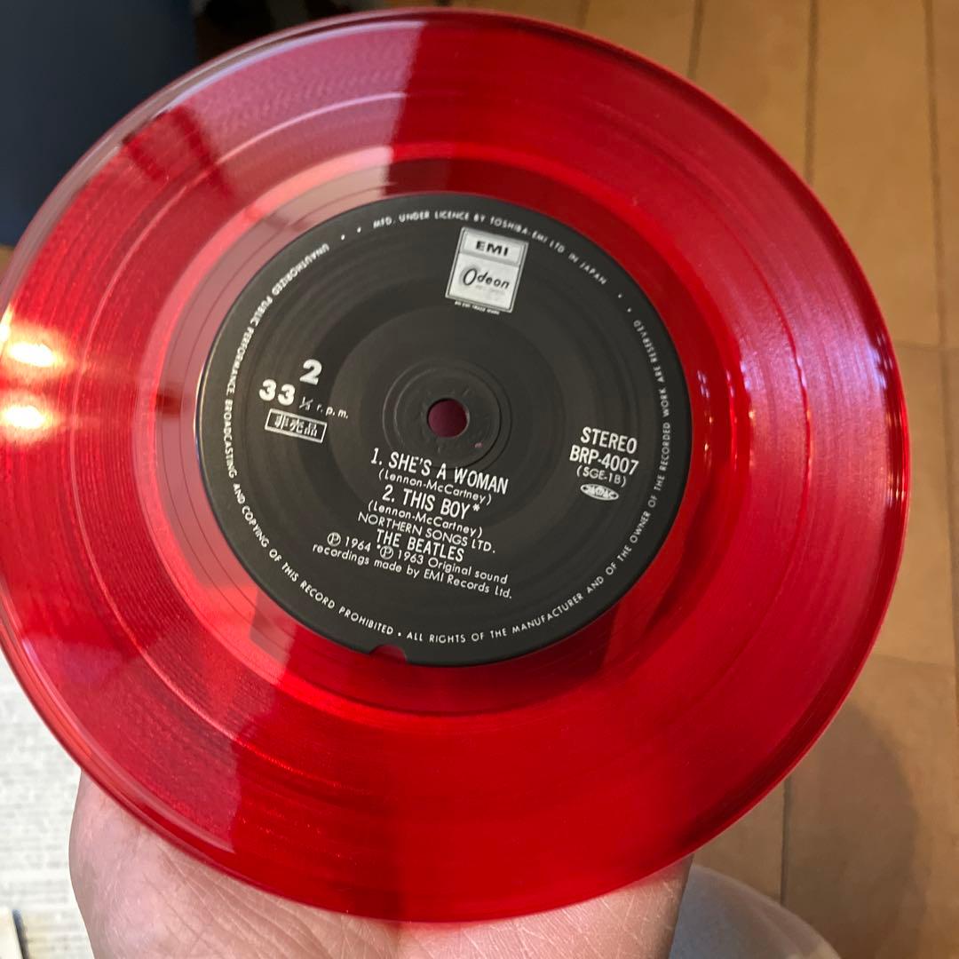 国内赤盤 「ビートルズ・EP・コレクション」 レコード