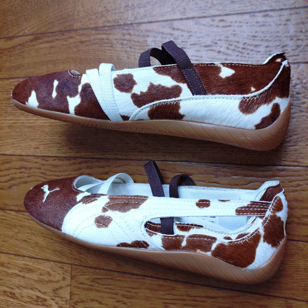 PUMA 牛柄 スニーカー スピードキャット 23.5cm 新品未使用