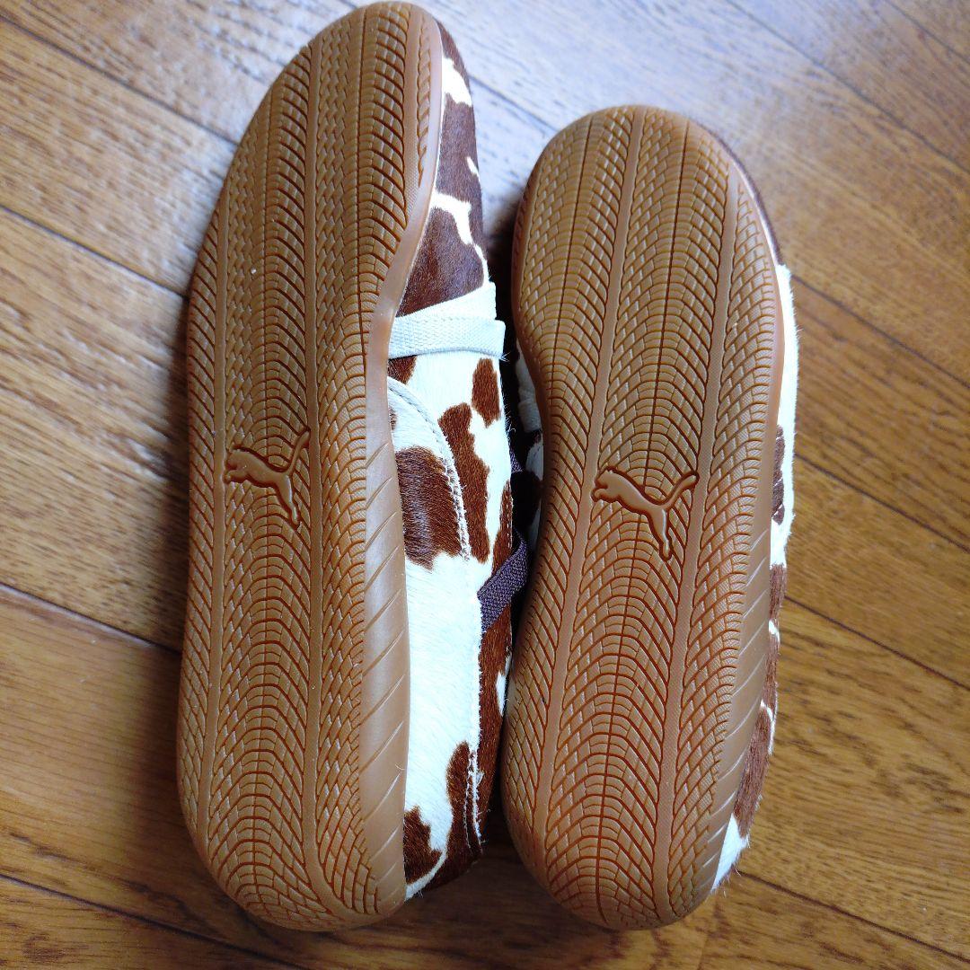 PUMA 牛柄 スニーカー スピードキャット 23.5cm 新品未使用