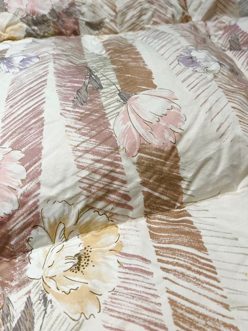 丸八真綿　羽毛掛け布団　シングル　150×210cm