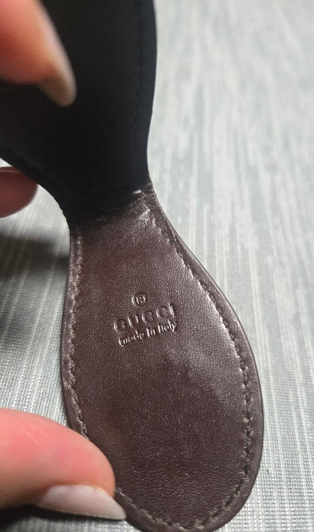 【超美品✨】GUCCI マネークリップ/ダークブラウン