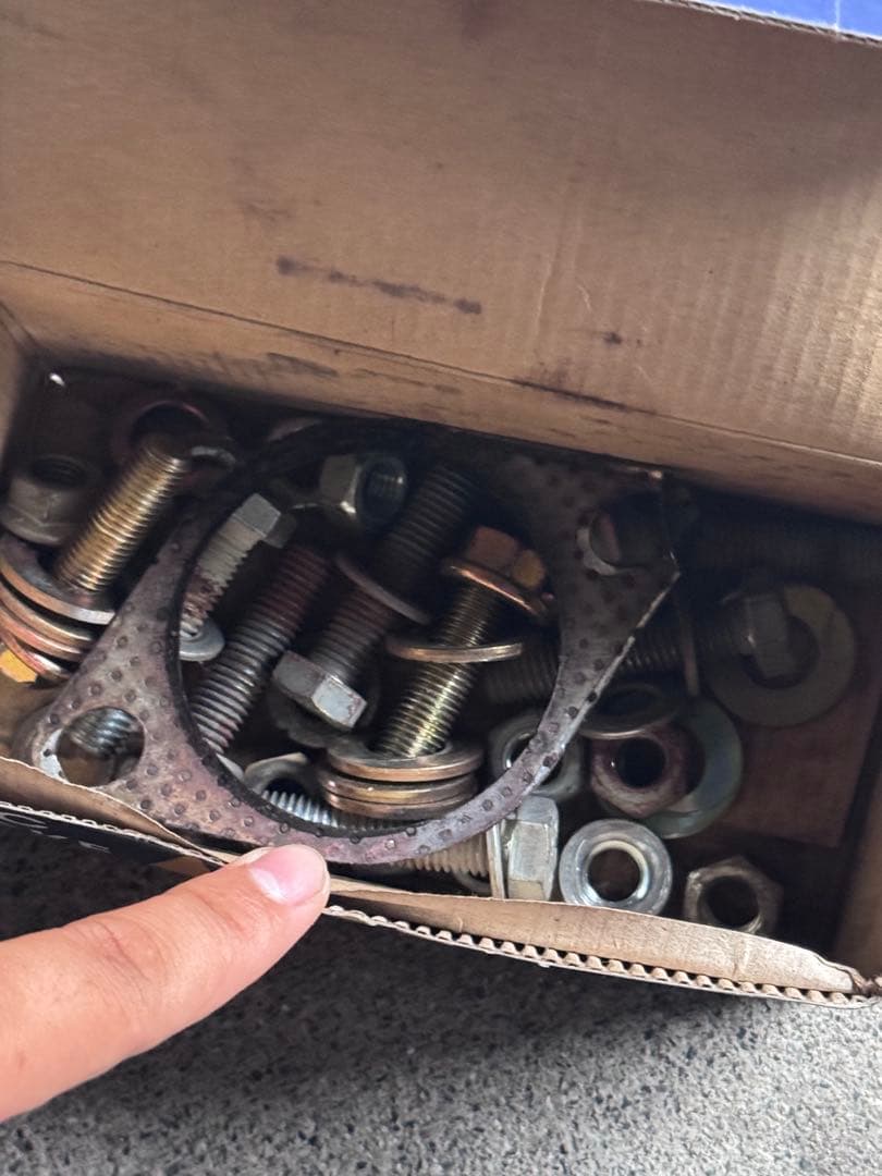 GRX130 ブラッシュ中間ストレートマフラー