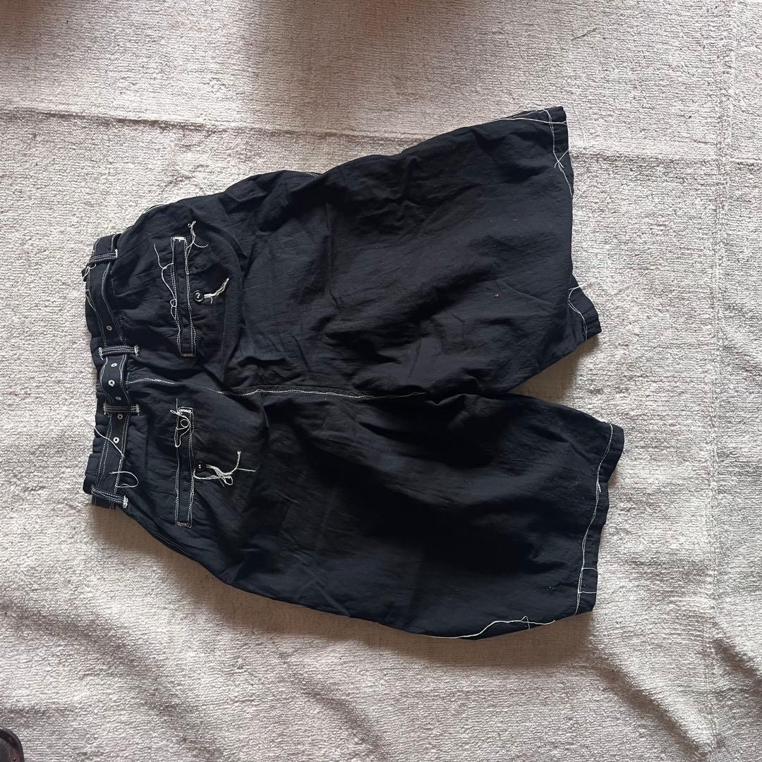 【美品】Y’s ランダムステッチハーフパンツ