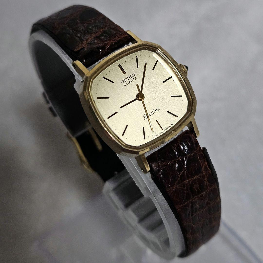 【K10】SEIKO セイコー EXCELINE 腕時計 クラシカル レディース