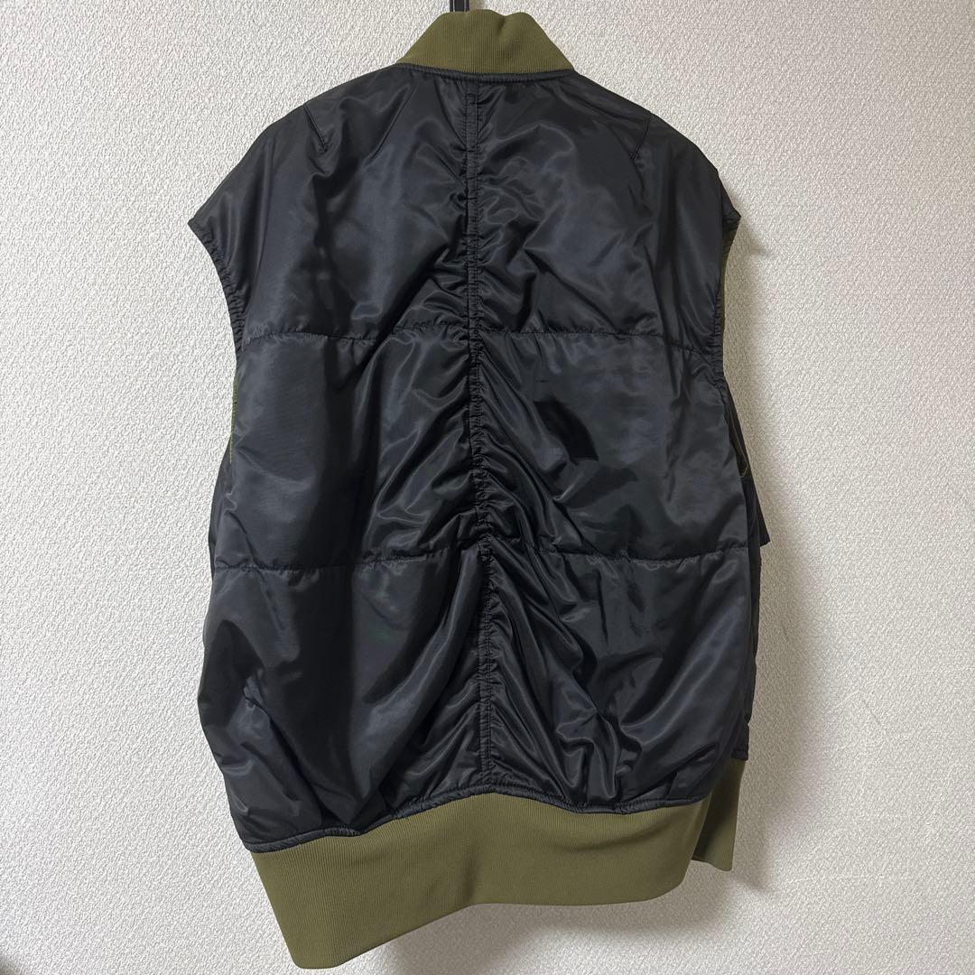 お得❗️⭐︎ 1%SHUHIE OGAWA ⭐︎新品⭐︎2way Maー1ベスト