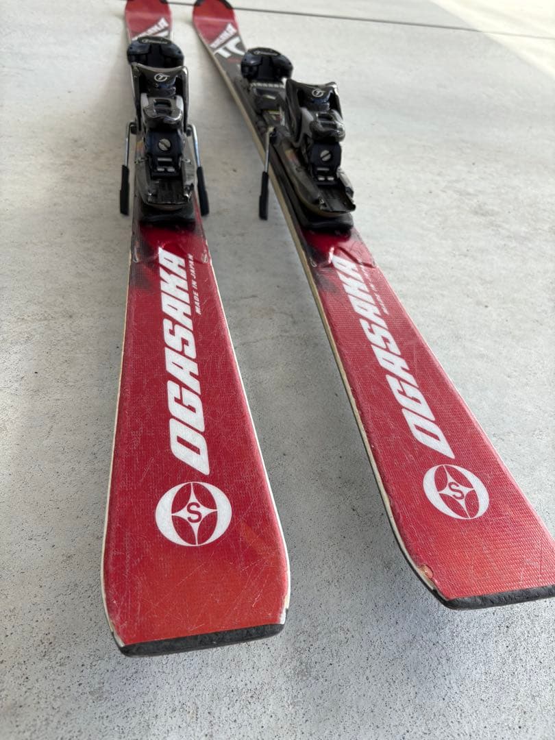 OGASAKA TCスキー板 バインディング付き