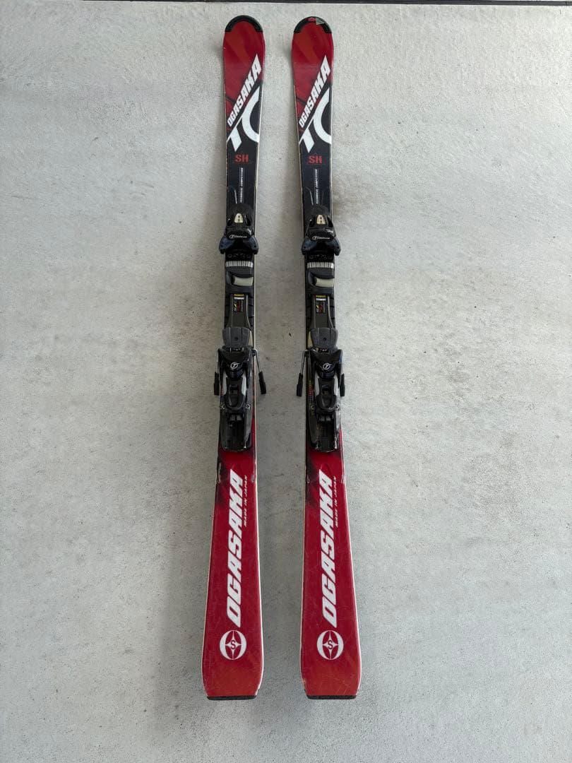 OGASAKA TCスキー板 バインディング付き