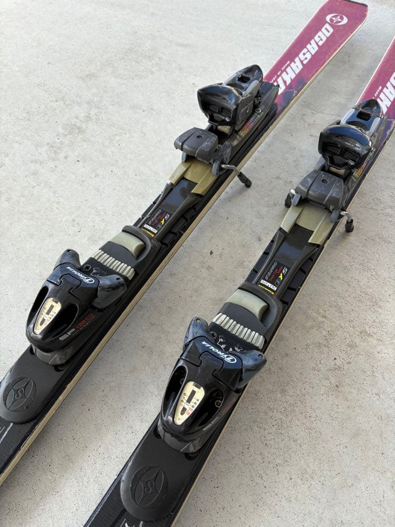 OGASAKA TCスキー板 バインディング付き