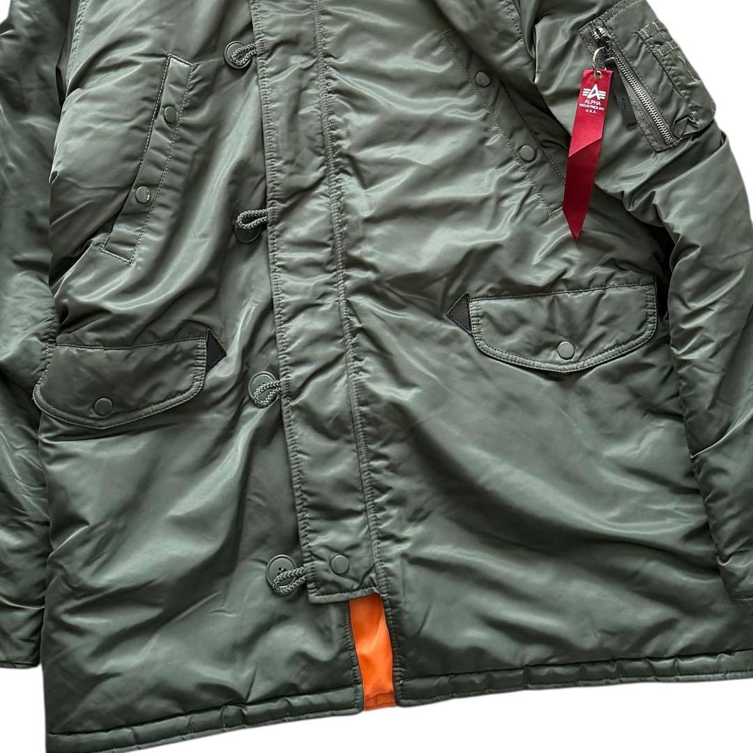 ALPHA INDUSTRIES N-3B フライトジャケット ミリタリー XL