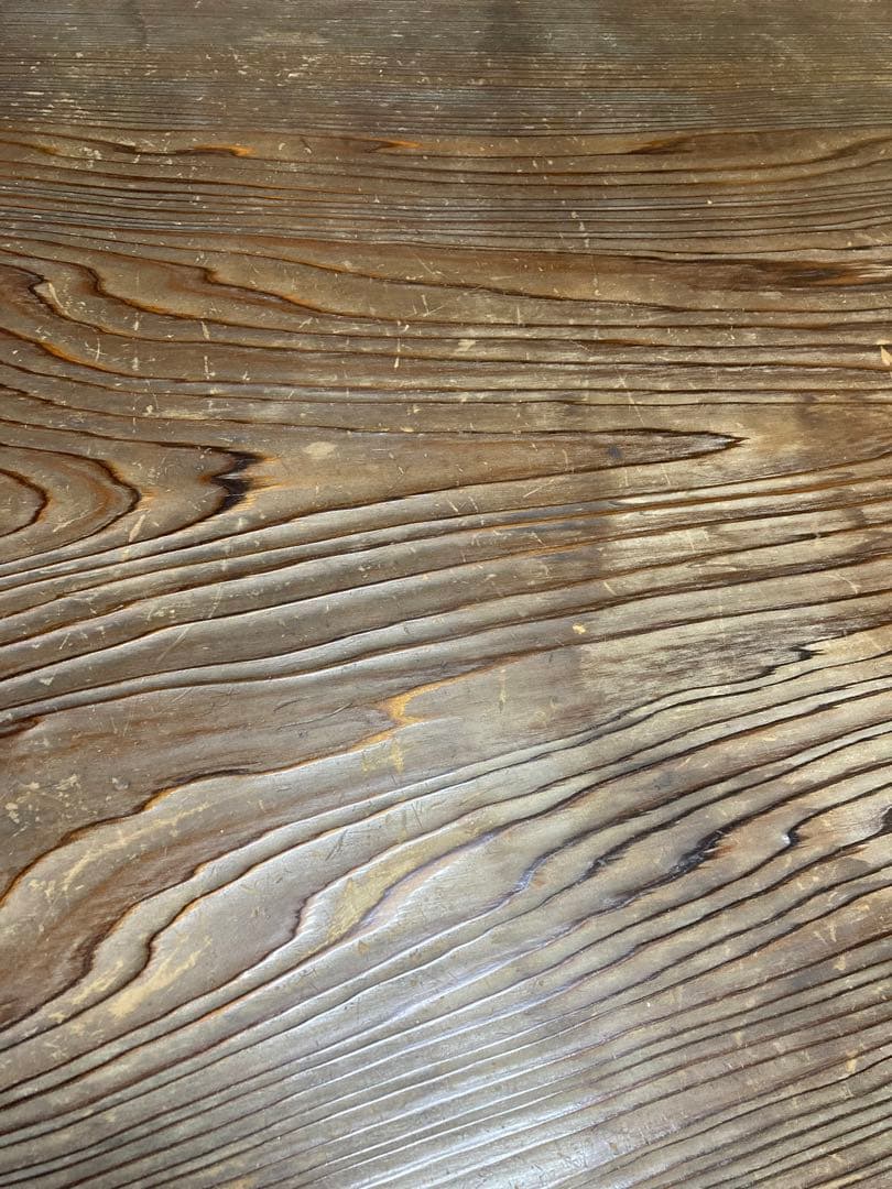 神代杉 骨董 アンティーク テーブル 座卓 ちゃぶ台 一枚板
