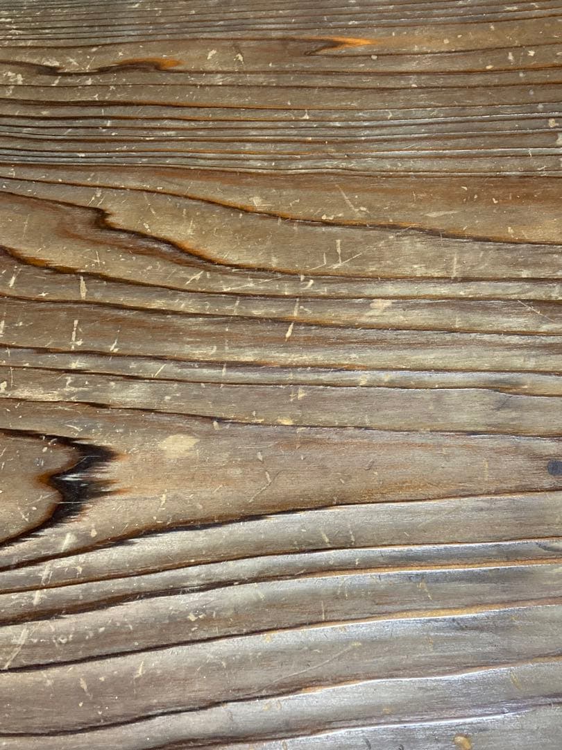 神代杉 骨董 アンティーク テーブル 座卓 ちゃぶ台 一枚板