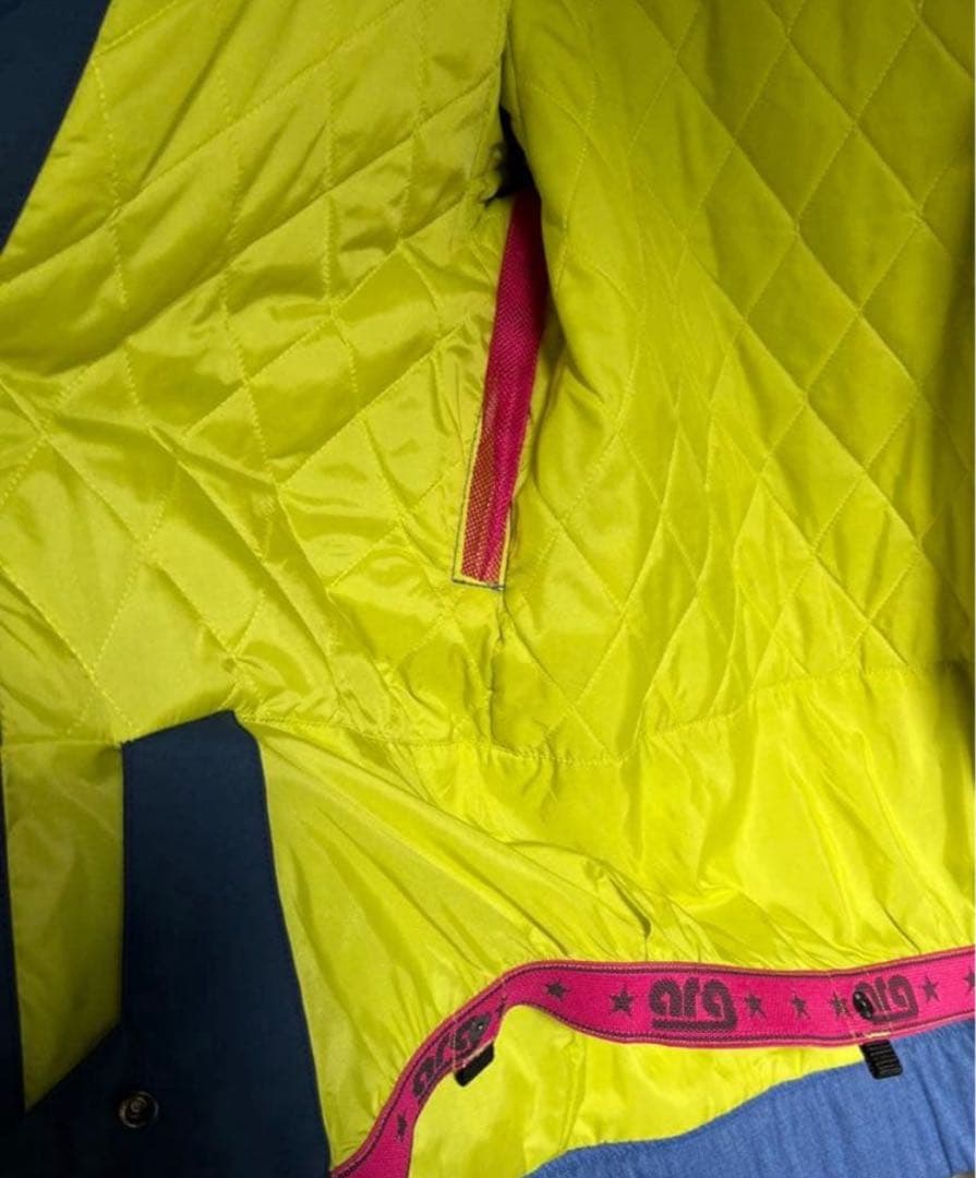 極美品ARG アシックス　スノーボード スノボウェア上M定価59,950円